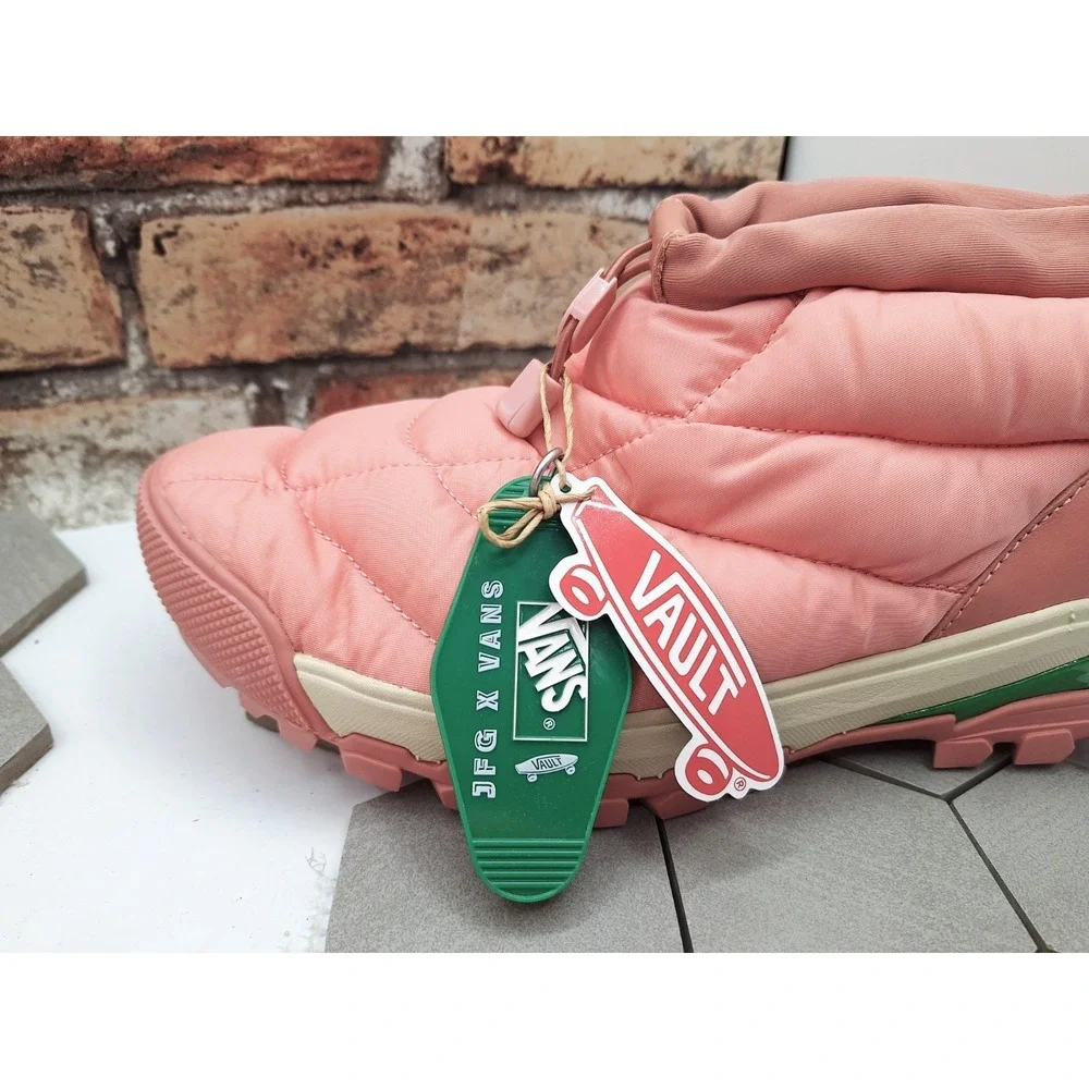 Vans x Joe Freshgoods Chocolate Valley Resort Insulated Boots Pink Men Sz 11